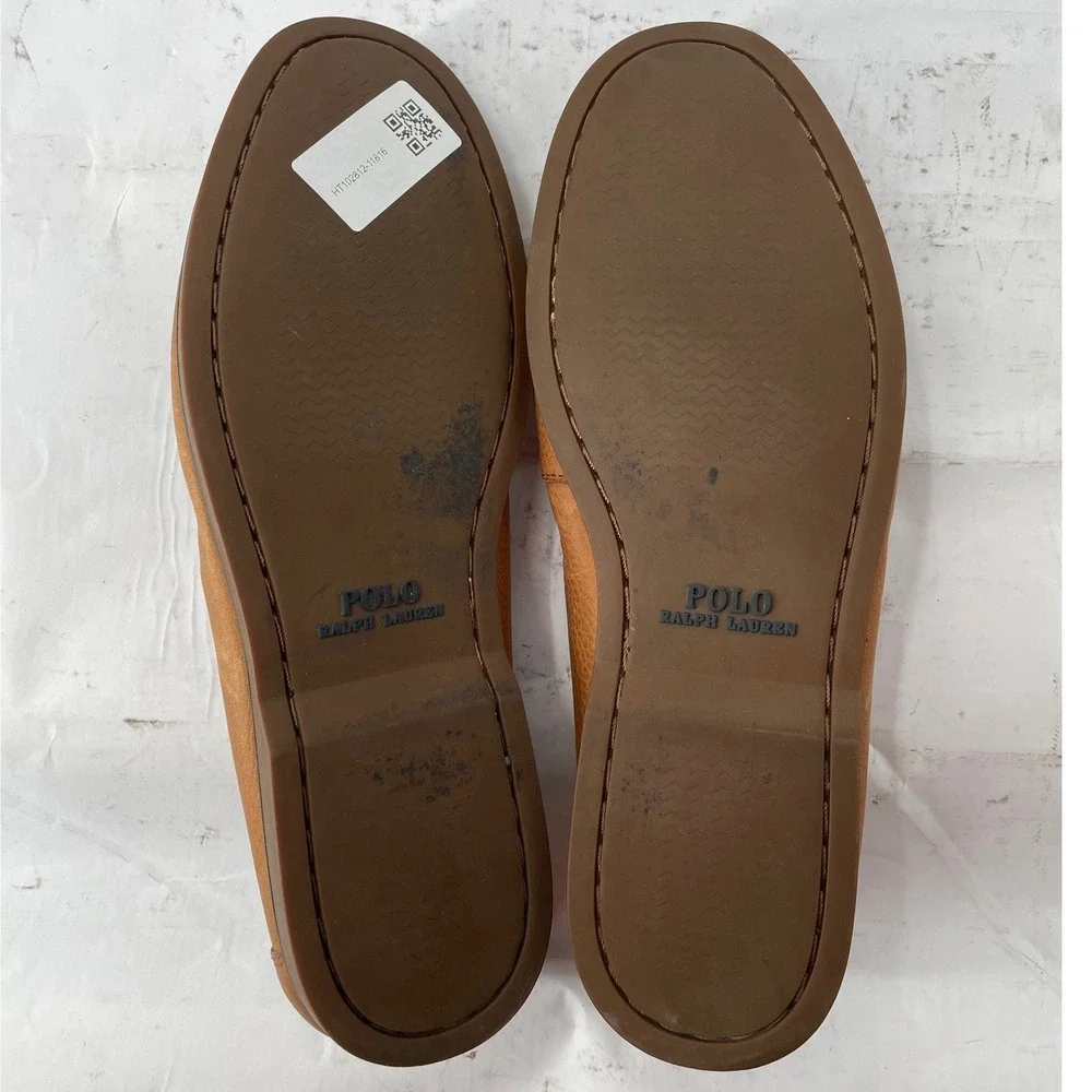 Polo Ralph Lauren Boat Shoes Merton 10 Brown
